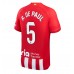 Atletico Madrid Rodrigo De Paul #5 Voetbalkleding Thuisshirt 2023-24 Korte Mouwen